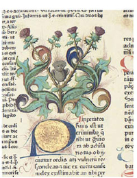 Section of a page from the Codex Justinianus.